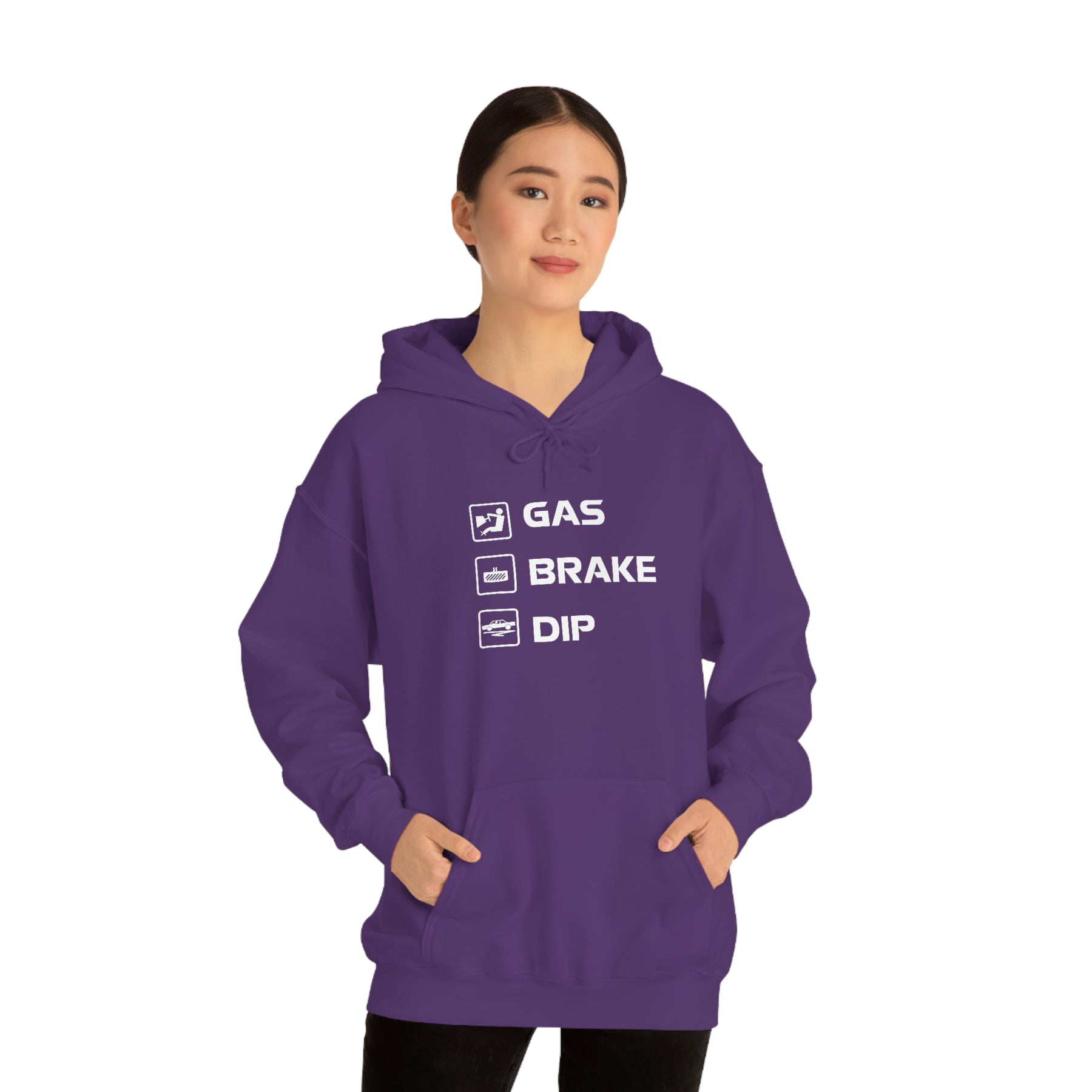 Gas Brake Dip Heavy Blend™ Hooded Sweatshirt