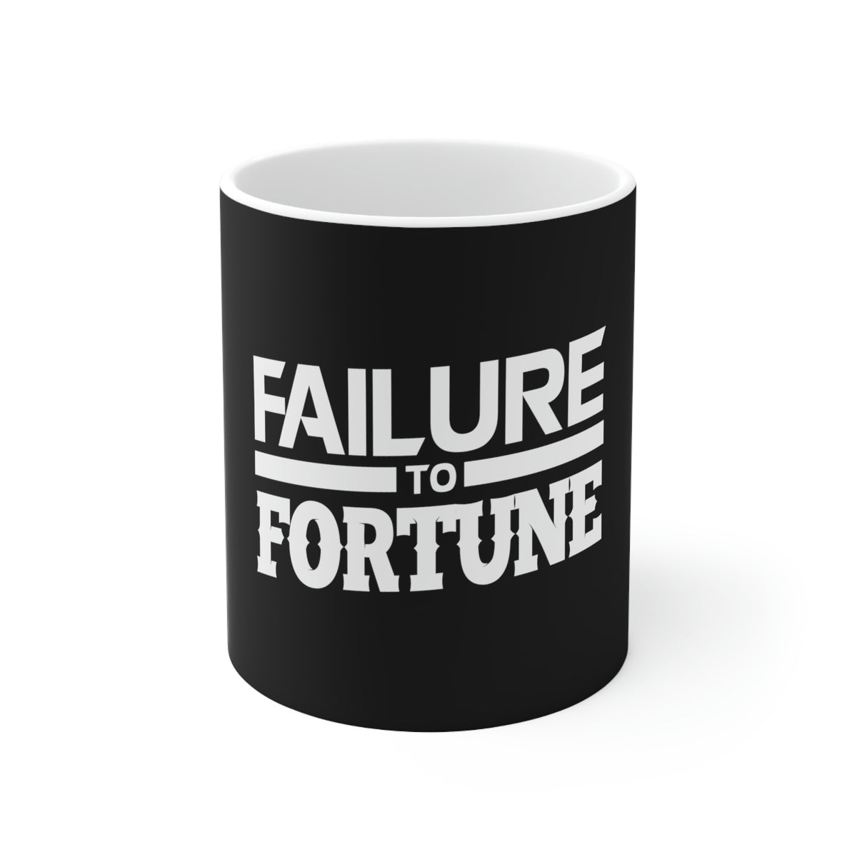 Failure to Fortune Beverage Mug, 11oz