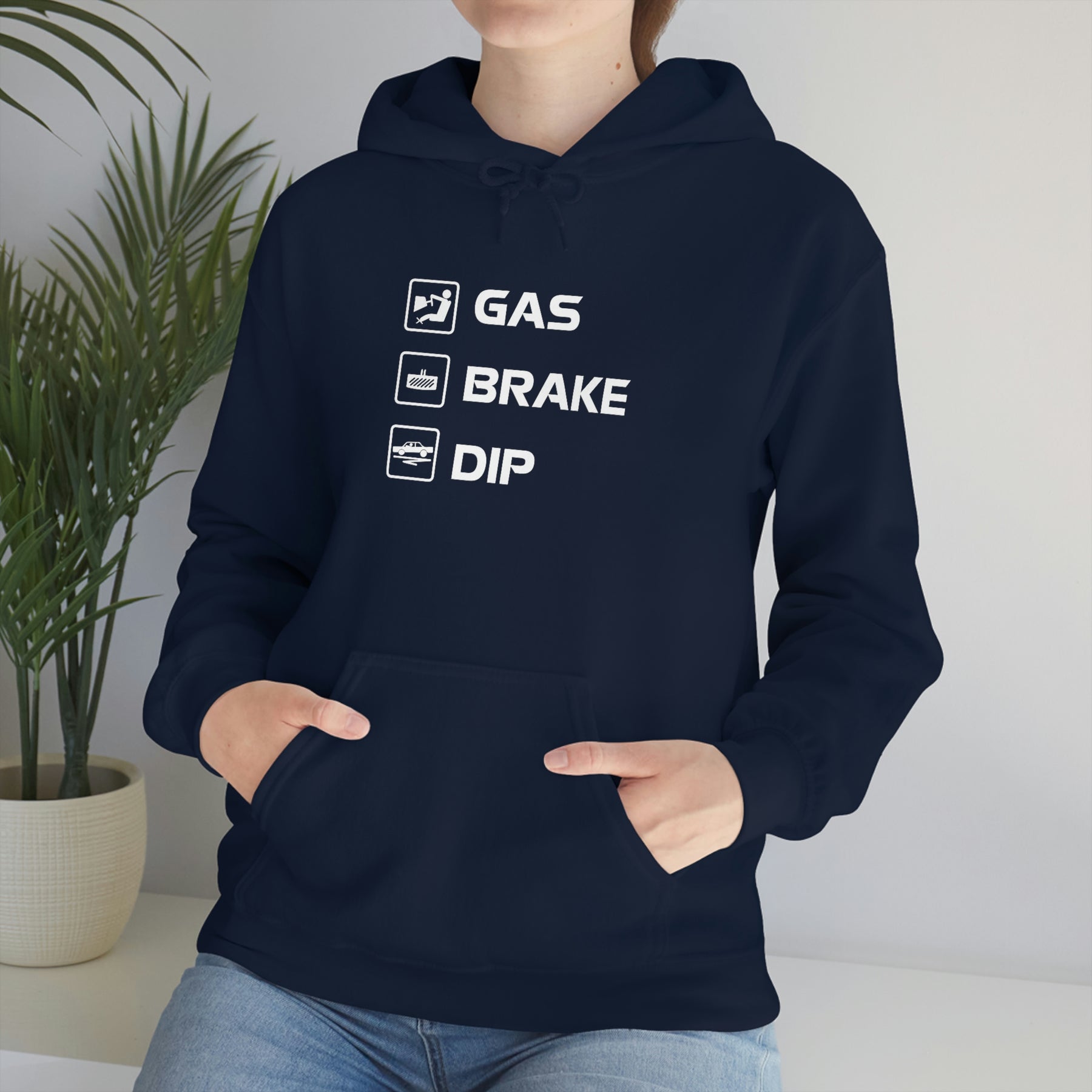 Gas Brake Dip Heavy Blend™ Hooded Sweatshirt