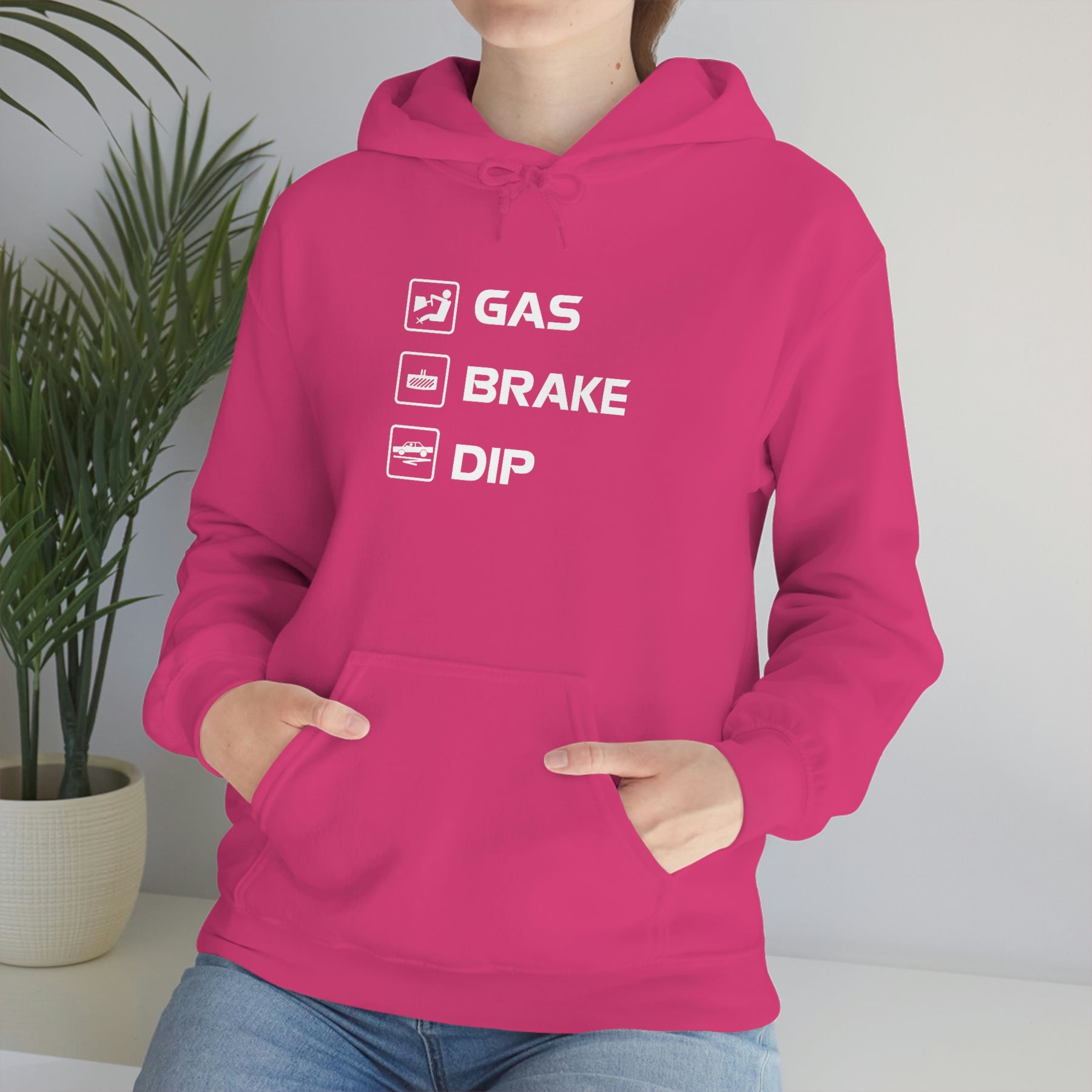 Gas Brake Dip Heavy Blend™ Hooded Sweatshirt