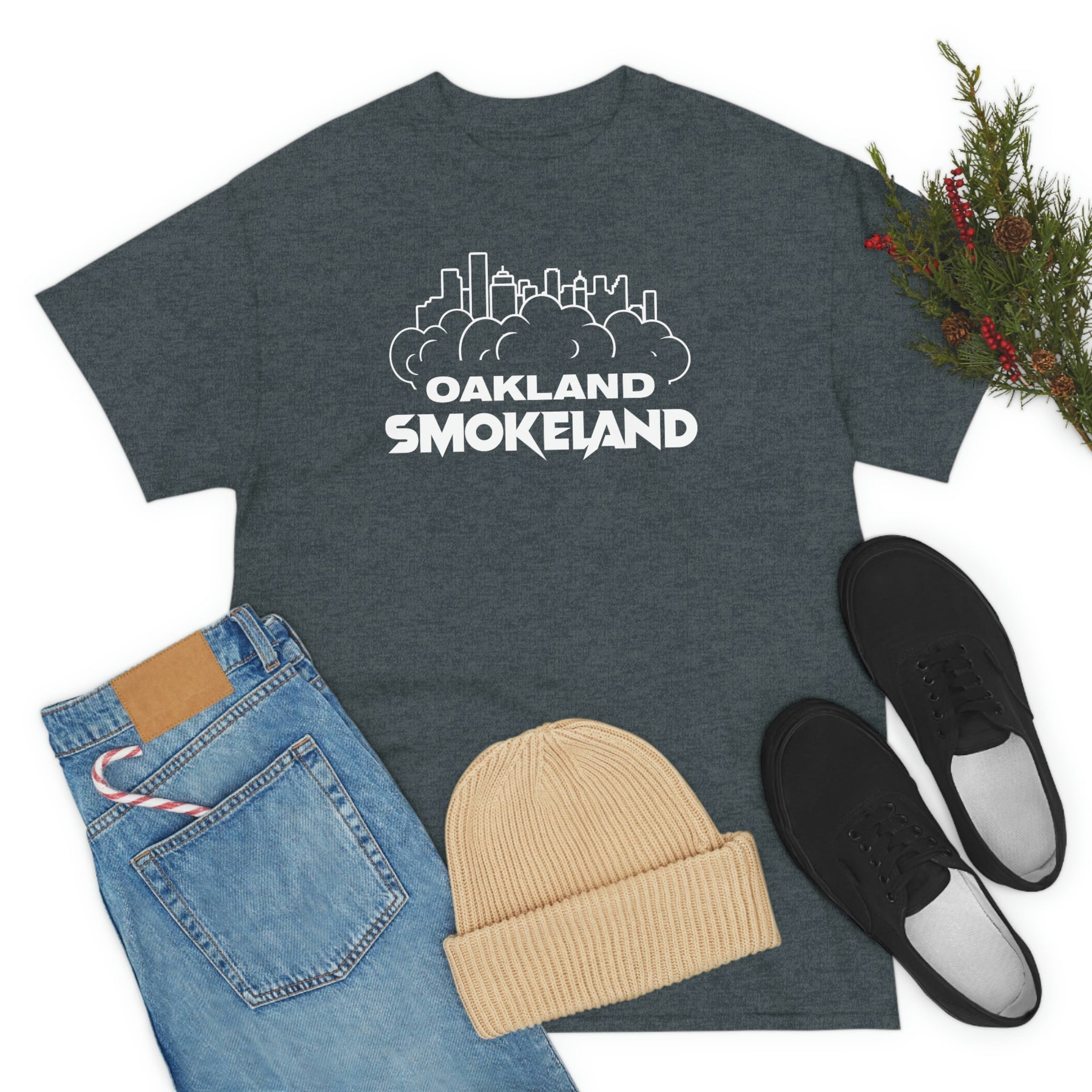 Oakland Smokeland Heavy Cotton Tee