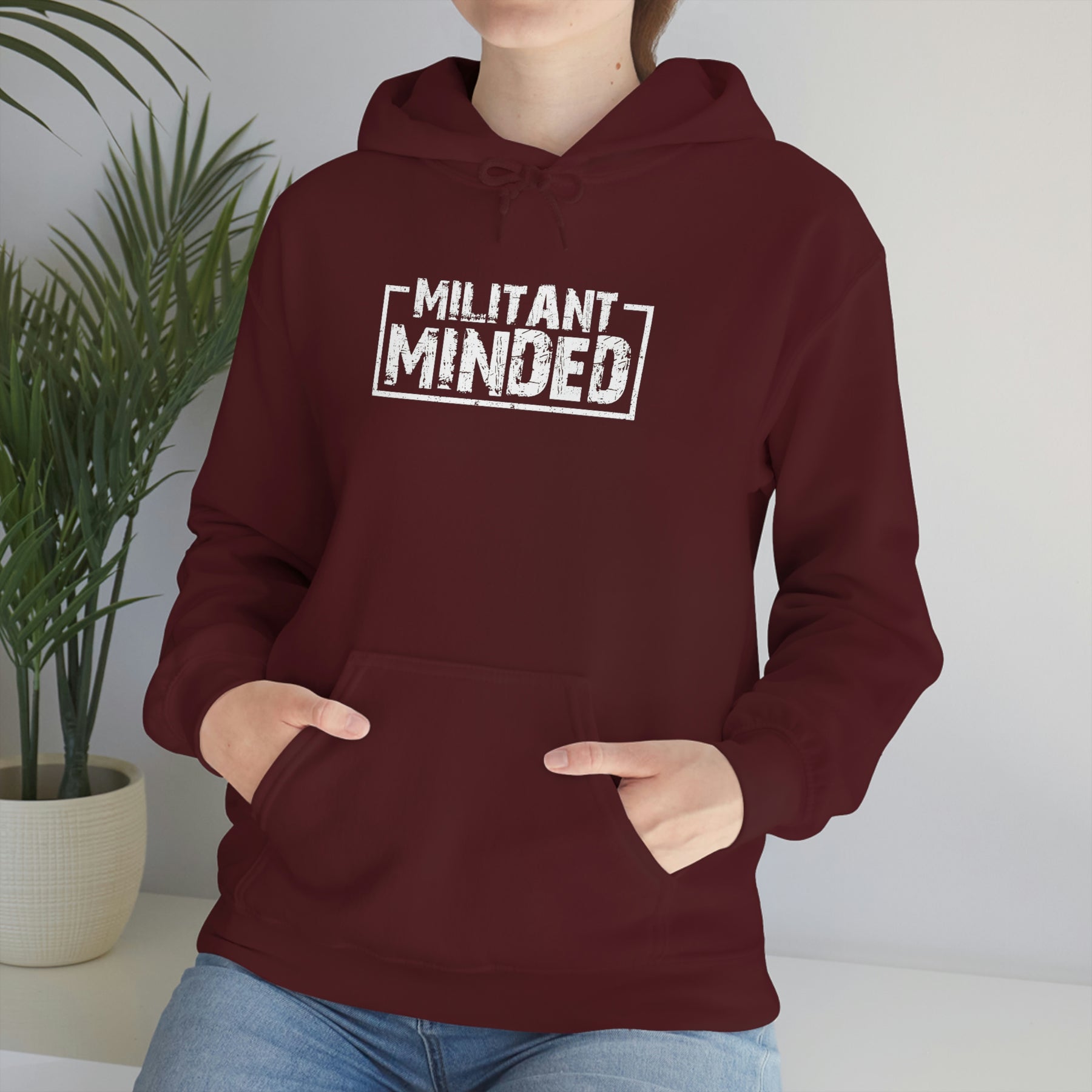 Militant Minded Heavy Blend™ Hooded Sweatshirt