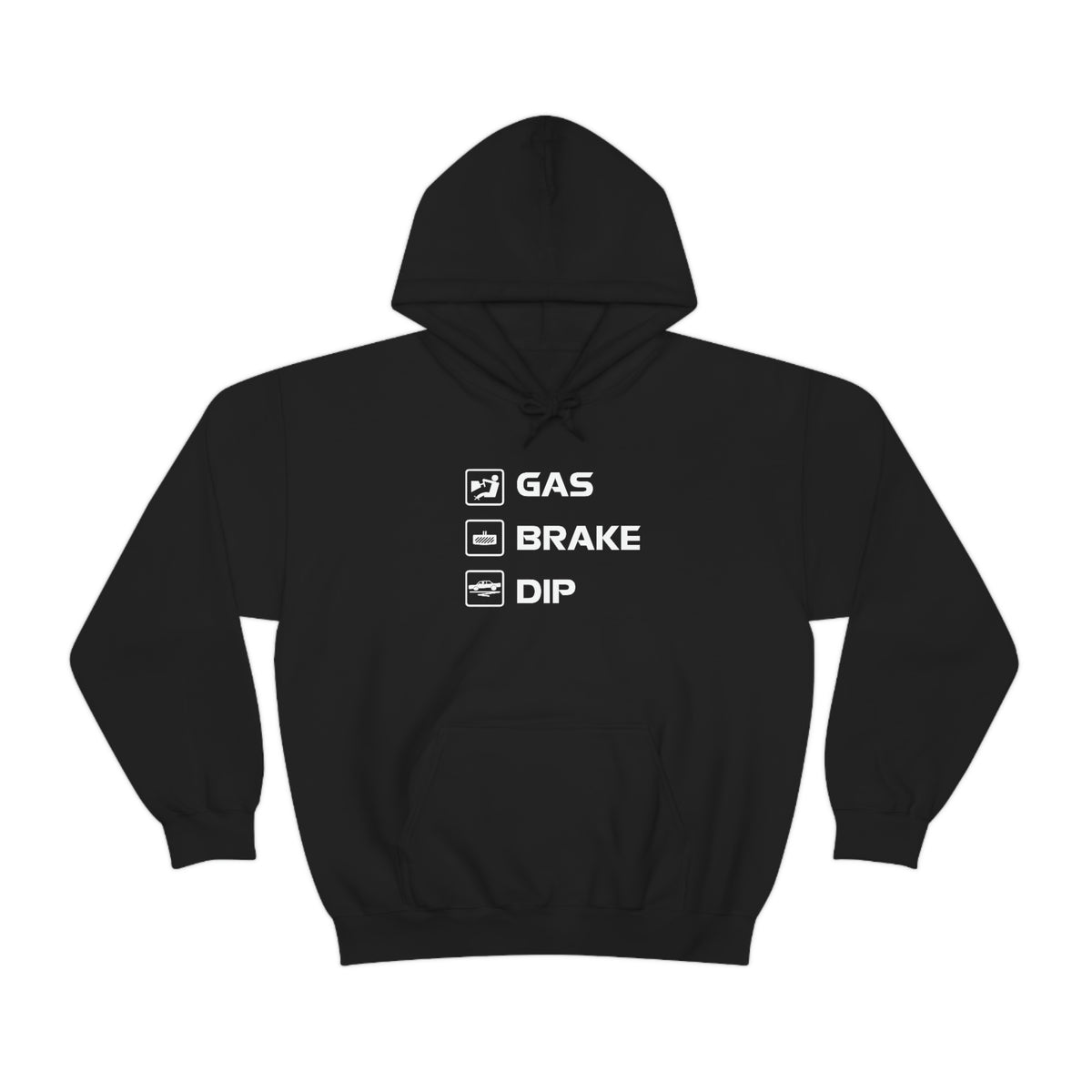 Gas Brake Dip Heavy Blend™ Hooded Sweatshirt