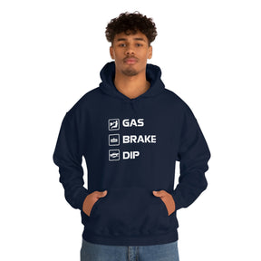 Gas Brake Dip Heavy Blend™ Hooded Sweatshirt