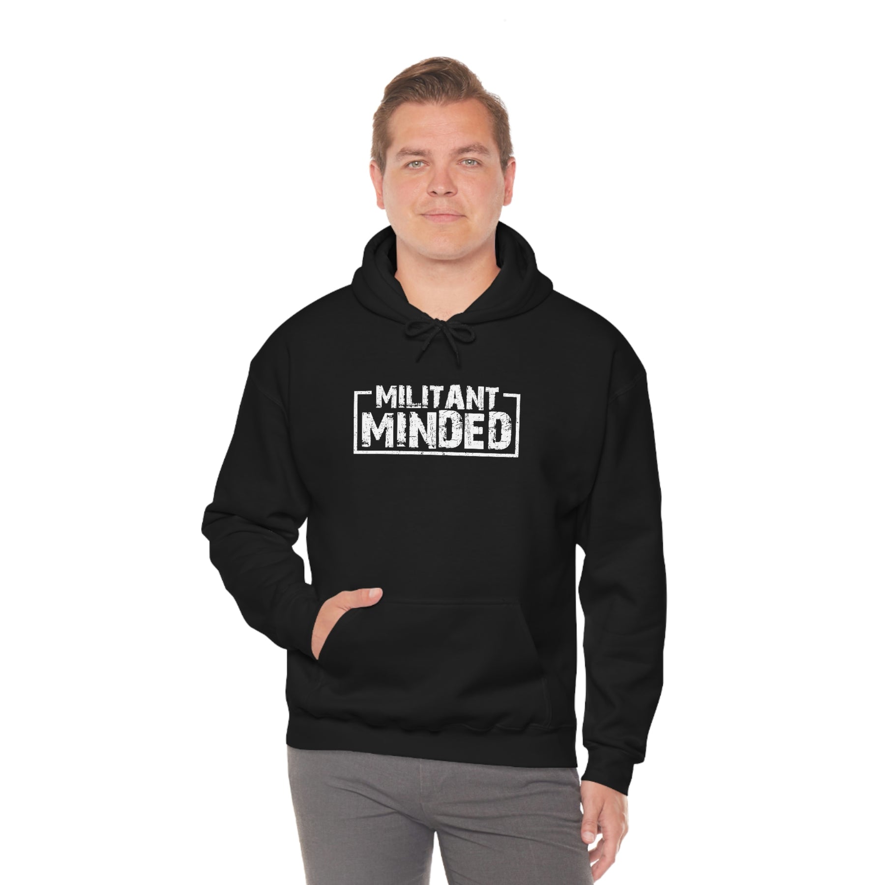 Militant Minded Heavy Blend™ Hooded Sweatshirt