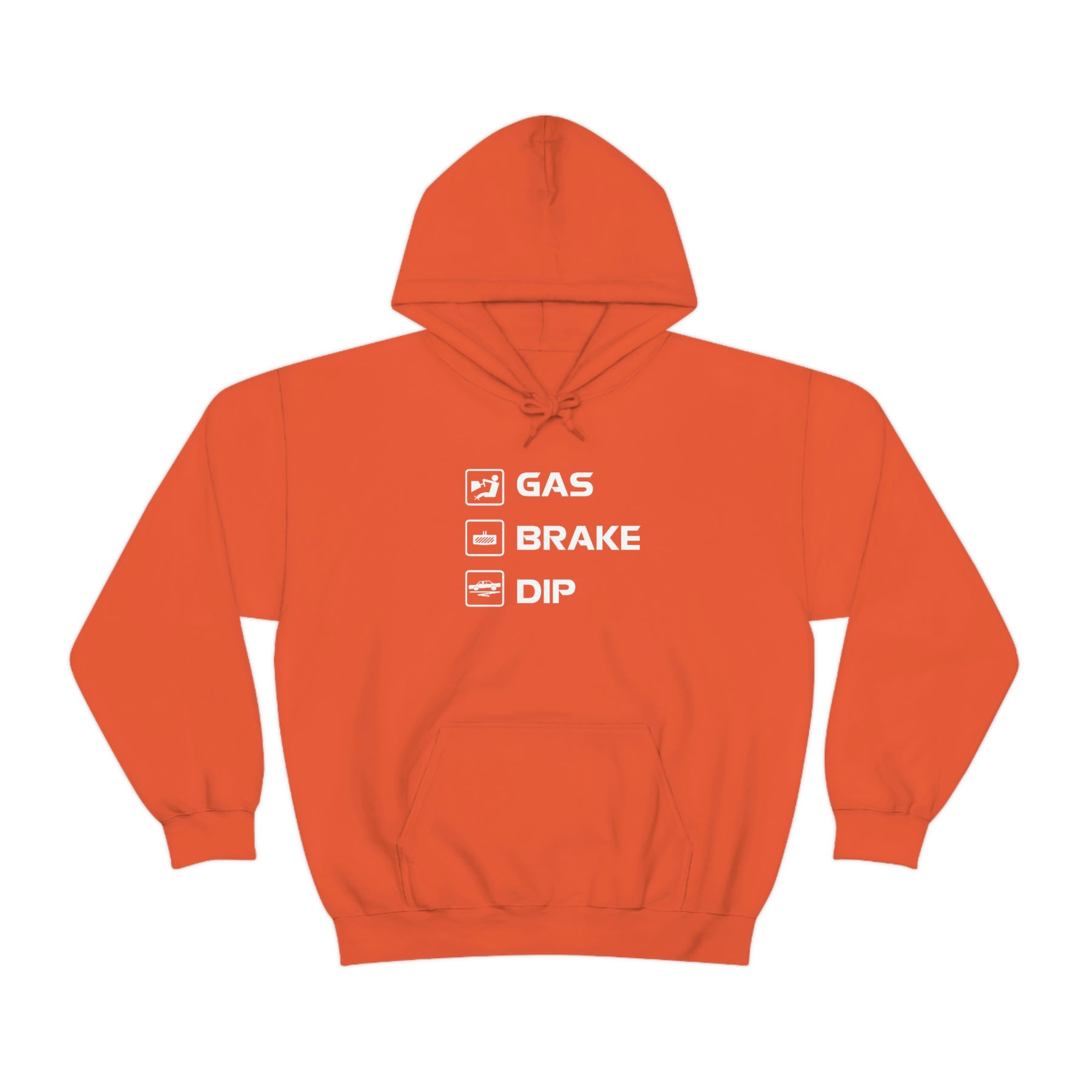 Gas Brake Dip Heavy Blend™ Hooded Sweatshirt