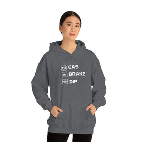 Gas Brake Dip Heavy Blend™ Hooded Sweatshirt