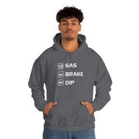 Gas Brake Dip Heavy Blend™ Hooded Sweatshirt