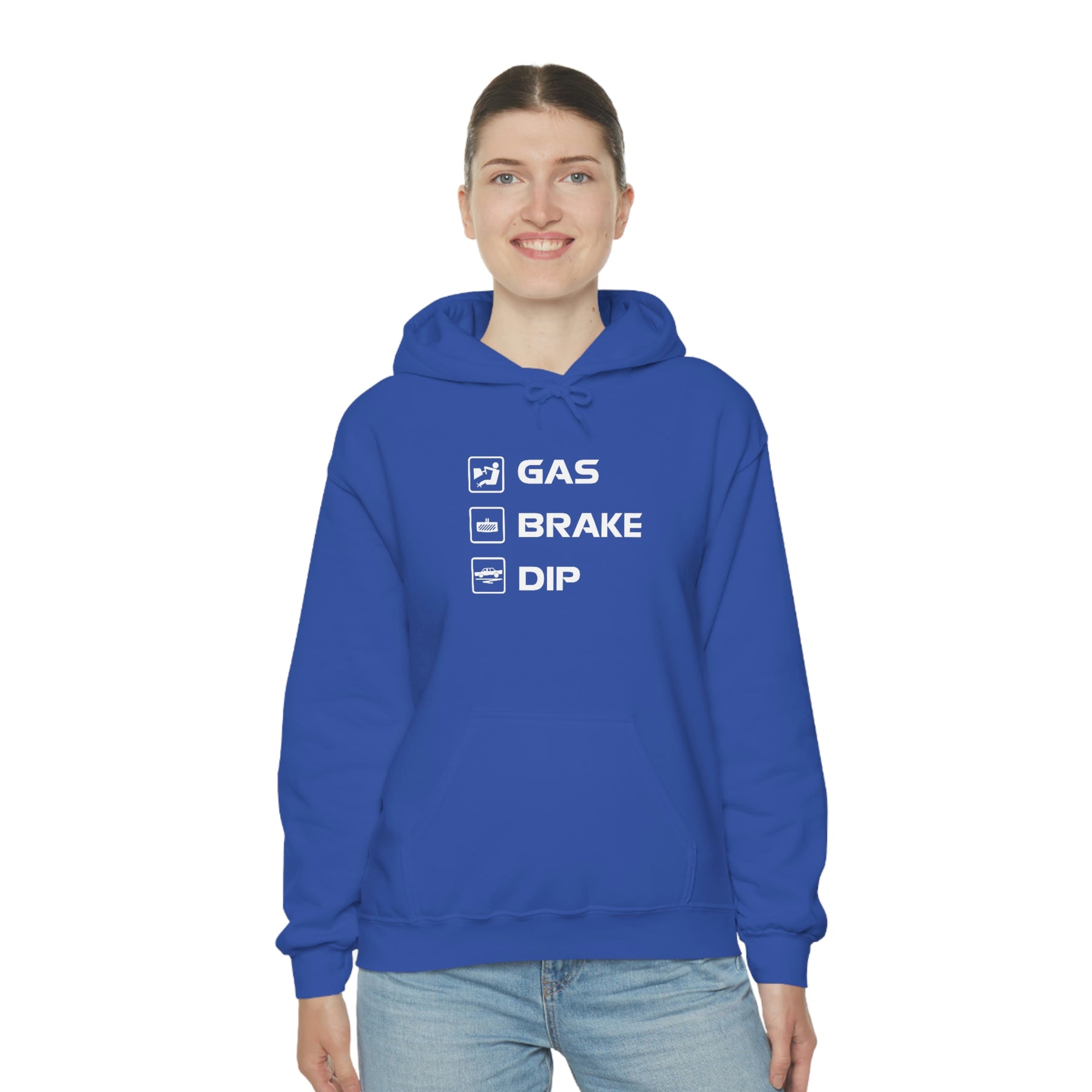 Gas Brake Dip Heavy Blend™ Hooded Sweatshirt