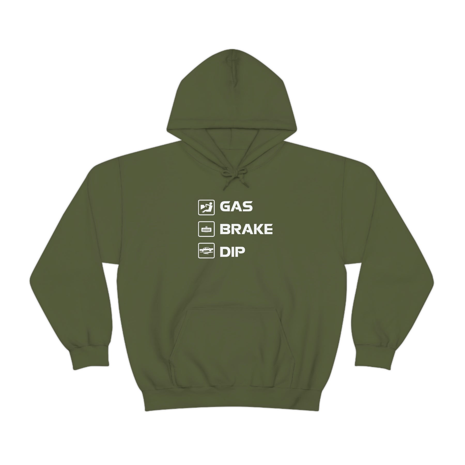 Gas Brake Dip Heavy Blend™ Hooded Sweatshirt